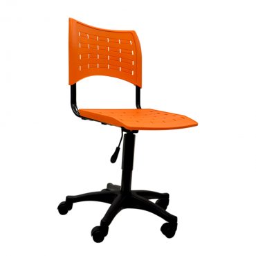 Cadeira em Polipropileno Base Giratória Preta Clifton Chair